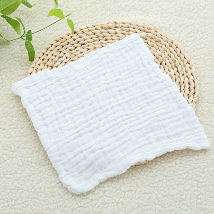 baby-muslin-bath-towels-10-pack-of-reusable-soft-absorbent-cotton-baby-face-towel-for-babys-delicate-skin-white