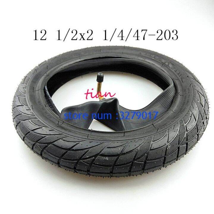 Tire 12 1/2 X 2 1/4 47203 Fits Electric Scooters And EBike Baby