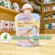 VÁNG SỮA hữu cơ cho bé vị vani Babybio 85g  6 tháng - Date 10 2023 - Nhà