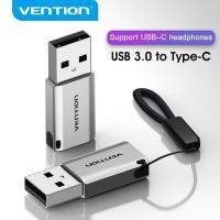 【อเนกประสงค์】 Vention USB C อะแดปเตอร์ USB 3.0ชายกับ Type C หญิงเคเบิ้ลอะแดปเตอร์สำหรับโน๊ตบุ๊คซัมซุง Xiaomi หูฟัง USB 3.1แปลง Adapte