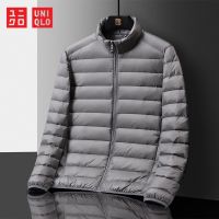 CODgtjnfjnfryh M-6XL Uniqlo 2022 New Autumn And Winter Stand-up Coat Mens Light Down Jacket Short Fashion Casual 50 Duck Down