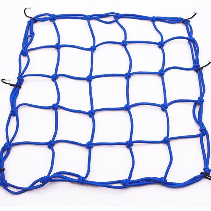 1 Pcs Motorcycle Luggage Net Helmet Mesh Fuel Tank Storage Rubber Band
