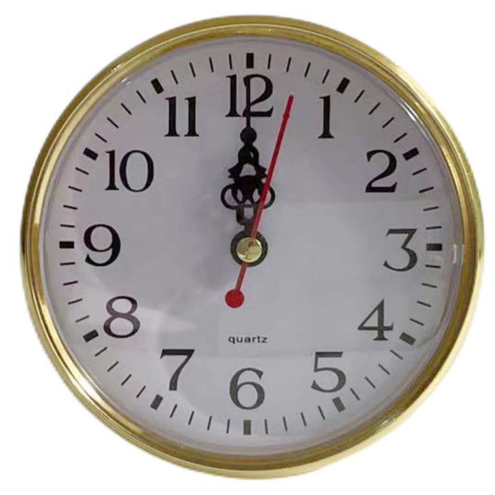นาฬิกาควอตซ์นาฬิกาติดด้วยสีทองแบบทำมือใหม่เอี่ยมคุณภาพทนทานสูง