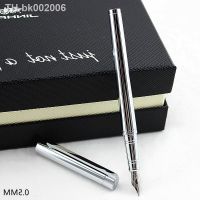 ☍✚❃ Jinhao 126 Fountain Pen 0.5mm Nib Caligraphy Pen metal Pen High Quality Ink Pens for Writing Metal Student School Supplies