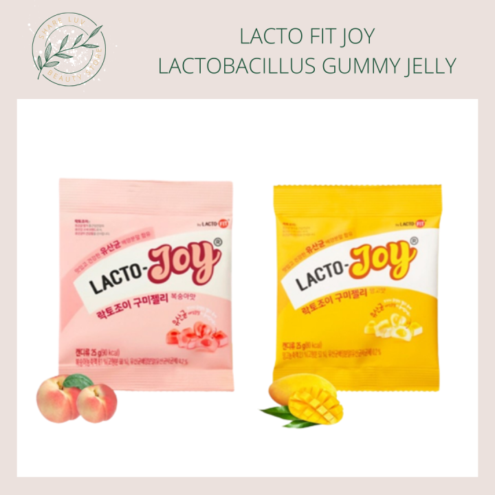 [Ready Stock] Lacto Joy Lactobacillus Gummy Jelly 1 pack / 益生菌软糖 Lazada