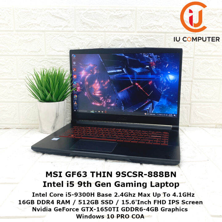 msi gf63 refurbished