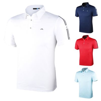 Scotty Cameron1 XXIO PEARLY GATES  PING1 Odyssey Le Coq Callaway1┋☋❇  Golf sports short-sleeved T-shirt mens golf jersey outdoor leisure Korean version trend breathable quick-drying loose top