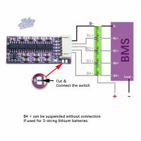 【YD】 0.8A 3S 5S 6S 8S 14S 17S 21S Lifepo4 LTO Lithium Battery Equalizer Board Capacitor for