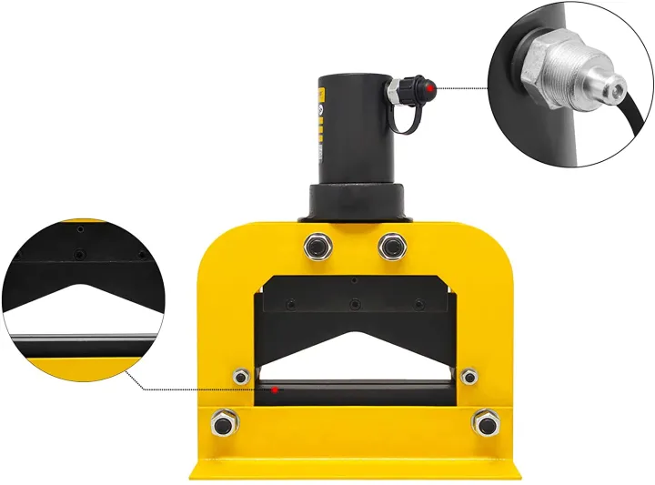 CWC200 Hydraulic Busbar Cutter Bus Bar Cutting Machine Copper Aluminum Cutting Tool Lazada