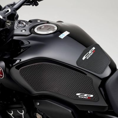 สำหรับ Honda CB 1000R CB1000 R 2021 2022 2023แผ่นถังน้ำมันด้านข้างแผ่นสติกเกอร์ปลอกปกป้องเข่าถังใส่ที่ยึดเข่ามอเตอร์ไซค์