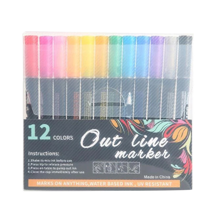 812pcs-marker-pen-for-highlight-writing-taking-notes-drawing-diy-art-projects-kids-adult-an88