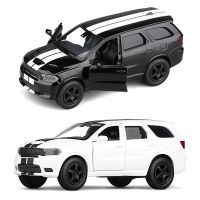 1:36 Scale Dodge Durango SRT SUV Car Alloy Sports Car Model Diecast Pull Back Racing Collection Toys For Children Gift V436 Die-Cast Vehicles