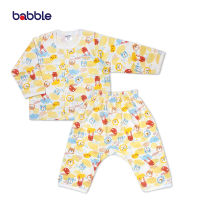 [3 ชุดลด 100.-] BABBLE ชุดนอนเด็ก ชุดเซตเด็ก ผ้าฝ้าย100% (2 ลายให้เลือก) อายุ 3 เดือน ถึง 7 ปี (BB016) BSL