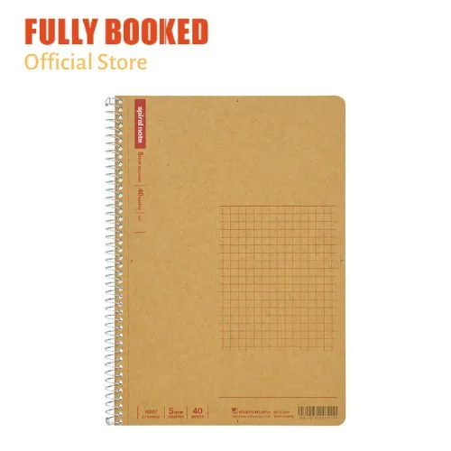 Maruman Spiral Notebook Grid Ruled A5 40 Sheets Lazada PH