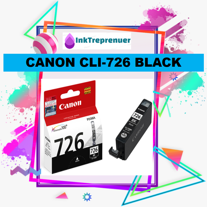 Canon CLI-726 Black Original Ink Cartridge | Lazada PH