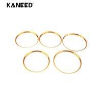 KANEED A5819-02ออโต้บิกซ์ช็อป5ชิ้นแหวนประดับระบายอากาศเครื่องปรับอากาศทองสำหรับรถยนต์เมอร์เซเดส-เบนซ์