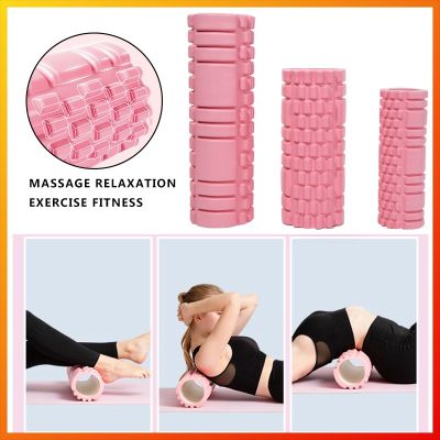 FUYOGI Foam Roller EVA Wolf Tooth Bar Yoga Pillar Foam Shaft Muscle Relaxation Massage Stick Beginner Wolf Tooth Bar Yoga Supplies Hollow Pillar