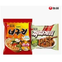 [สินค้าใหม่]มาม่าเกาหลีสุดฮิตจากซี่รี่ย์ดังภาพยนตร์เกาหลี"Parasite" มี2รส Neogury spicy และจาจังเมียนบะหมี่ซอสดำ 짜파구리 세트