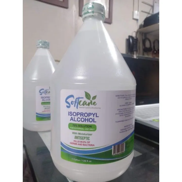 Softcare 70% Isopropyl Alcohol. Antiseptic. Scented and with ...