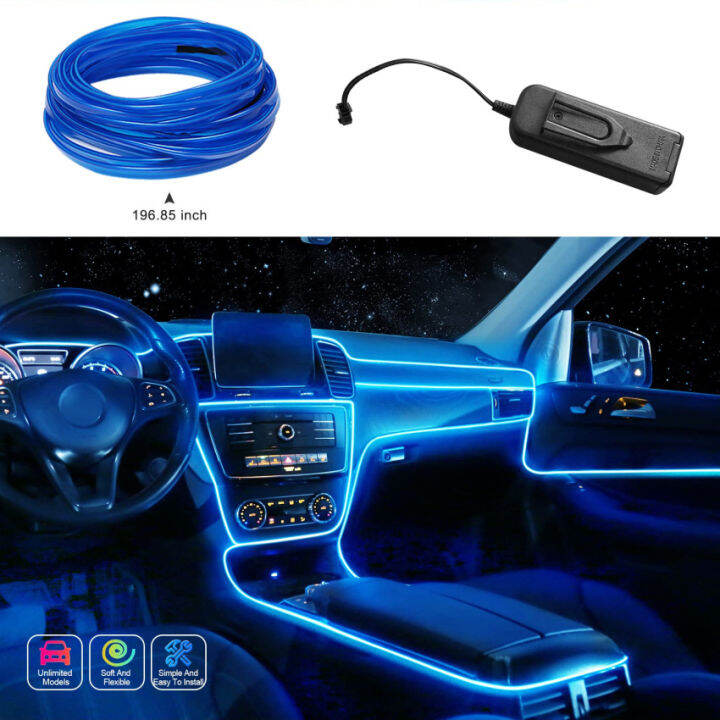 auto-led-ภายในไฟ-usb-นีออนสายไฟ6mm-เย็บขอบ-197-เรืองแสง-electroluminescent-el-ambient-lighting-ชุดตกแต่งภายใน