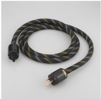 Audiocrast P101 HiFi Audio AC Power Cable, US Schuko Power Cord, HiFi Audiophile Power Cord C7 IEC Female Figure 8 Power cord