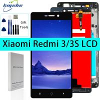 5.0 Original LCD For Xiaomi Redmi 3S 2016031 Display Touch Panel Digitizer Assembly With Frame For Redmi 3 Screen Replacement