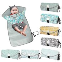 【CW】 3-in-1 Multifunctional Baby Changing Infant Nappy Diaper Cover Outdoor