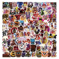 10 / 30 / 50PCS Teddy Bears Five Night Harem Graffiti Sticker Notebook Skateboard Suitcase Waterproof Sticker Custom Wholesale