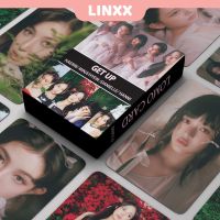 LINXX Newjeans ชุดสมุดภาพโปสการ์ดชุดละ55ชิ้นการ์ด Lomo อัลบั้มรูป Kpop