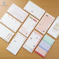 STATIONERY เครื่องเขียน น่ารัก วางแผนรายวัน A5 A6 รายสัปดาห์ รายเดือน แฟ้มหน้าใน เติมโน๊ตบุ๊ค ใบหลวม เติมกระดาษ