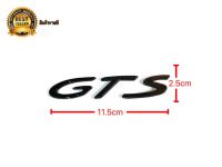 แผ่นป้ายโลโก้  GTS สีดำ สำหรับรถปอร์เช่ แผ่นป้ายโลโก้  GTS จำนวน1 ชุด โลโก้ตัวอักษร  **งานตัวเทพ* เทียบแท้100%*ราคาถูกสินค้าดีมีคุณภาพ***