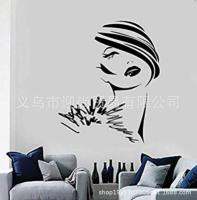 [COD] head portrait self-adhesive removable wall home decoration bedroom living room generation fine carving