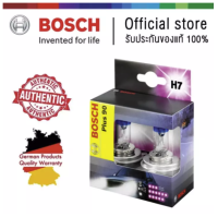 Bosch หลอดไฟรถยนต์บ๊อช รุ่น Plus90 H7 สำหรับ ไฟหน้าเเละไฟตัดหมอก วัสดุคุณภาพสูง ทนทานต่อทุกการใช้งาน