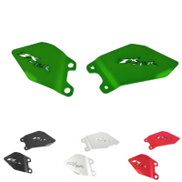 แผ่นป้องกันส้นที่เหยียบ CNC โลโก้ ZX10R ของรถจักรยานยนต์สำหรับ Kawasaki Ninja ZX-10R ZX10R 10R ZX10RR ZX 10RR 2011-2020