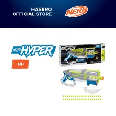 NERF Hyper Siege-50 Pump-Action Blaster, 40 Hyper Rounds