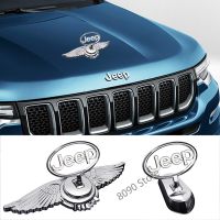 Hot New Car Front Hood Emblem Sticker Auto Front Engine Cover Decorative Badge Decal for Jeep Wrangler Cherokee Compass zhi