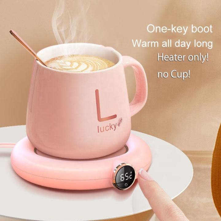 Milk Heater Cup Heat Pad Cup Heat Preservation Tea Boil Heater Wireless  Charger Heat Pad Milk Warmer Coaster Coffee Warmer Tea Mug Pad Heater Cup -  China Heater Cup and Milk Heater