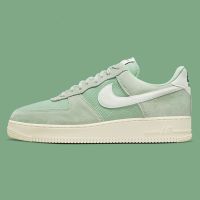 รองเท้า Air Force 1สำหรับผู้ชายและผู้หญิง,AF1ต่ำสีเทาอ่อนสีเขียวอ่อนน้ำตาลกองทัพอากาศ1