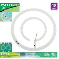 Mitron แผงไฟ LED สำหรับโคมเพดานกลม 18วัตต์ (เเสงเดย์ไลท์)