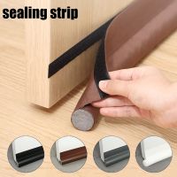 Door Bottom Sealing Strip Wind Blocking Strip Under Door Gaps Pluggles Anti-Cold One Side Gap Blocker Foam Sealed Weather Strips