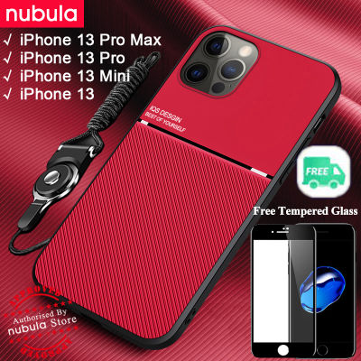 NUBULA เคสโทรศัพท์ Apple iPhone 13 Pro Max 13 Mini,เคสโทรศัพท์มือถือลายหินอ่อนเป็นกระจกนิรภัยกันน้ำได้เคสมือถือ Hp Ip Iphone 13Pro พร้อมสายคล้องด้านหลังเป็นแม่เหล็กสำหรับ Iphone 13 Pro Max 13 Mini