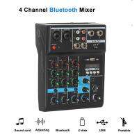 4－Way Mixer Audio Professional Sound With Card Effects Processor Pro Equipment Mixing Console Usb Portable Video ผู้บริโภค