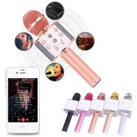 《Miss you electronic》ไมโครโฟนคาราโอเกะไร้สายติดตามเสียงรอบทิศทาง Q7Microphone Accessories