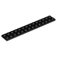 Lego part (ชิ้นส่วนเลโก้) No.91988 Plate 2 x 14