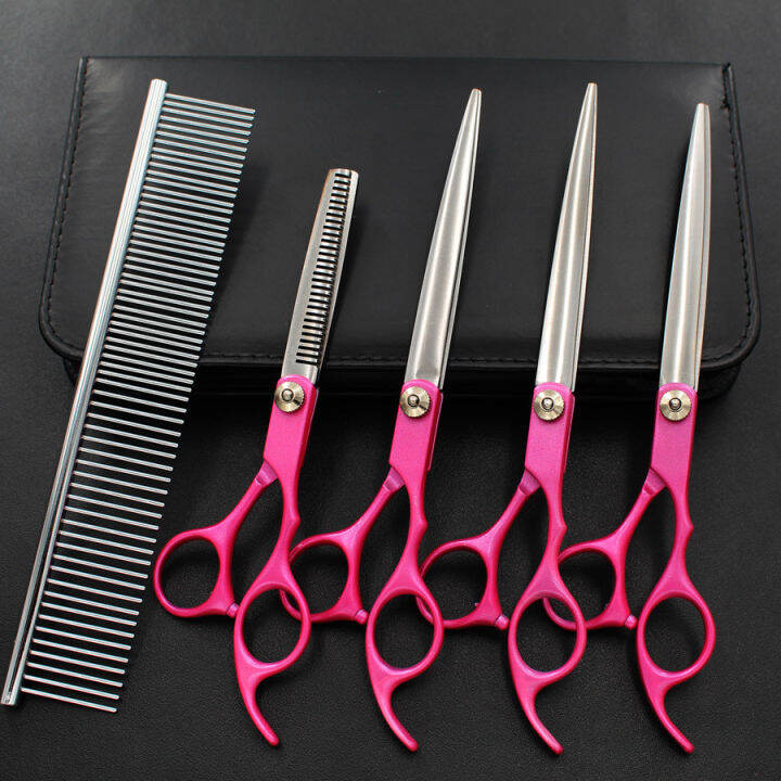 7 inch Professional Pet Grooming Scissor Set Dog Hair Cutting Shear