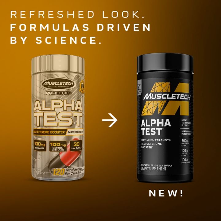 muscletech-alpha-test-120capsule-แพ็คเกจใหม่ล่าสุด