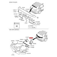 New Rear View Back-Up Camera 95760-2P510 for Sorento 2014-2016 Reversing Assist Rearview Camera 957602P510