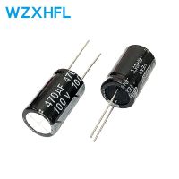 5PCS 470V100UF  100UF 470V Aluminum electrolytic capacitor WZXHFL WATTY Electronics