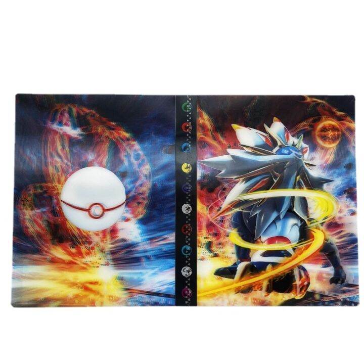 3d-new-arrival-detective-pikachu-album-240pcs-holder-pokemon-cards-collection-album-book-top-loaded-list-toys-gift-for-children