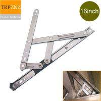 ✜✿▩ 16inch Aluminum window wind Brace/Slider/hingesLimiterbearing 28kgSUS3043mm thickwindow hardware